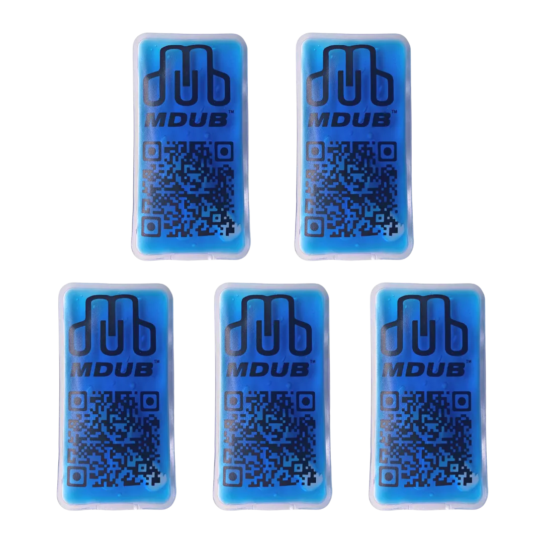 Ice Grip - Ice Pod , Ice Pack , Cold Packs , Hot Compress - Cold Compress Gel (5-Pack)