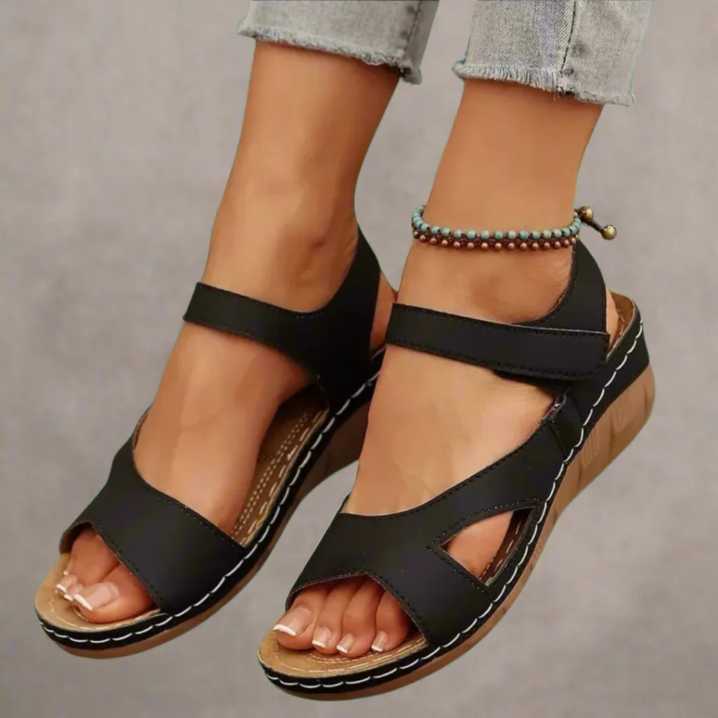 Ilona | Handmade Wedge Sandals made of Premium Material