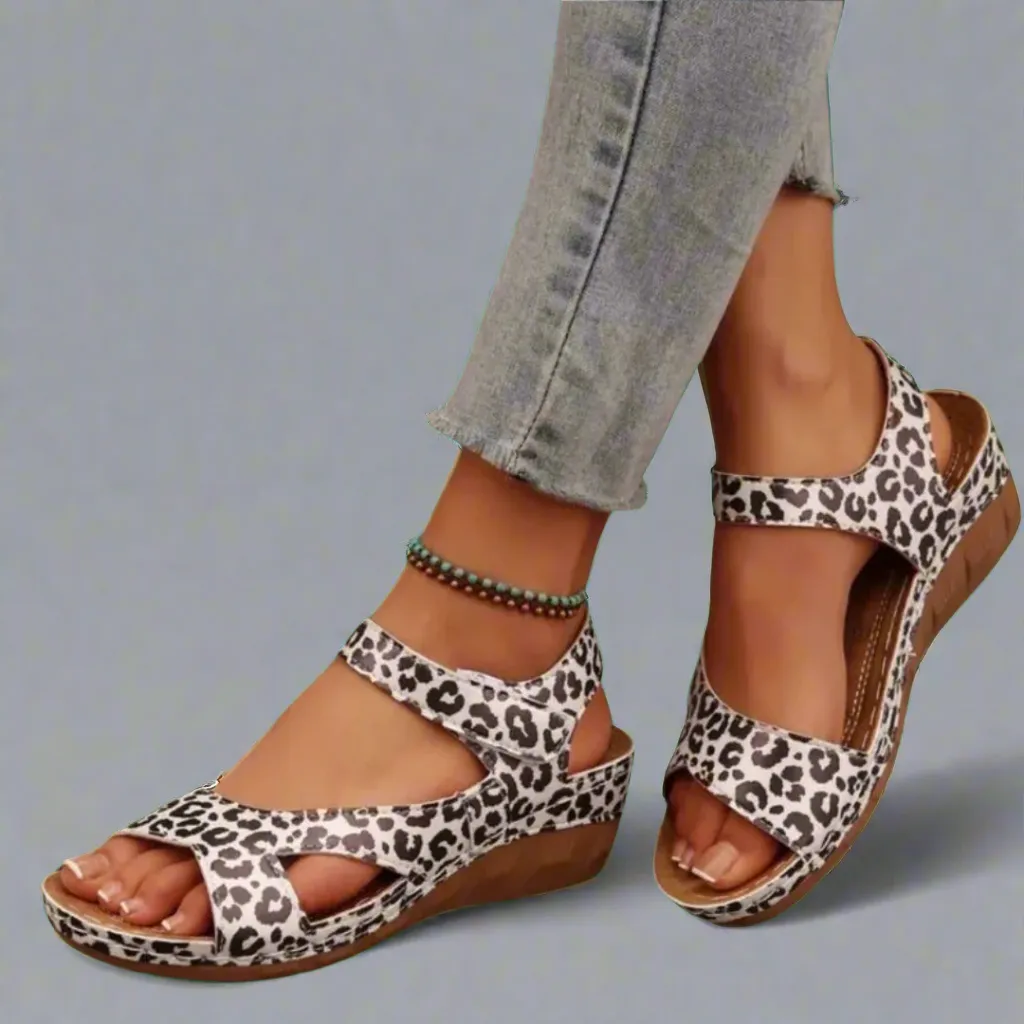 Ilona | Handmade Wedge Sandals made of Premium Material