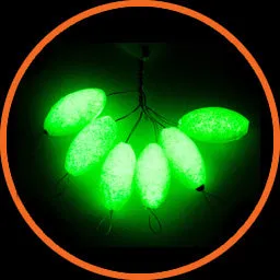 Inova Glow Grip Stop Oval Floating Beads