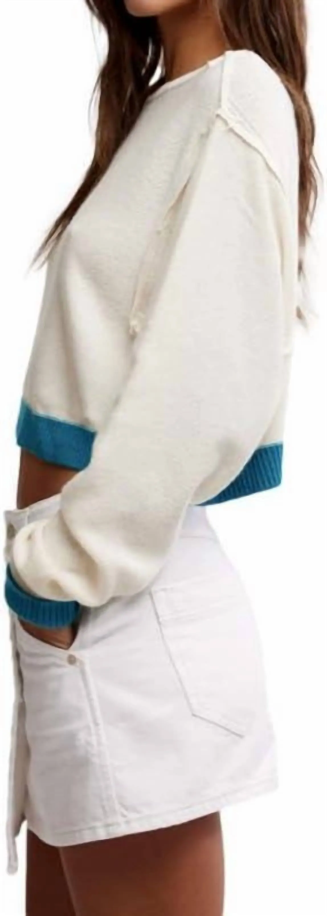 Into The Blue Pullover Sweater