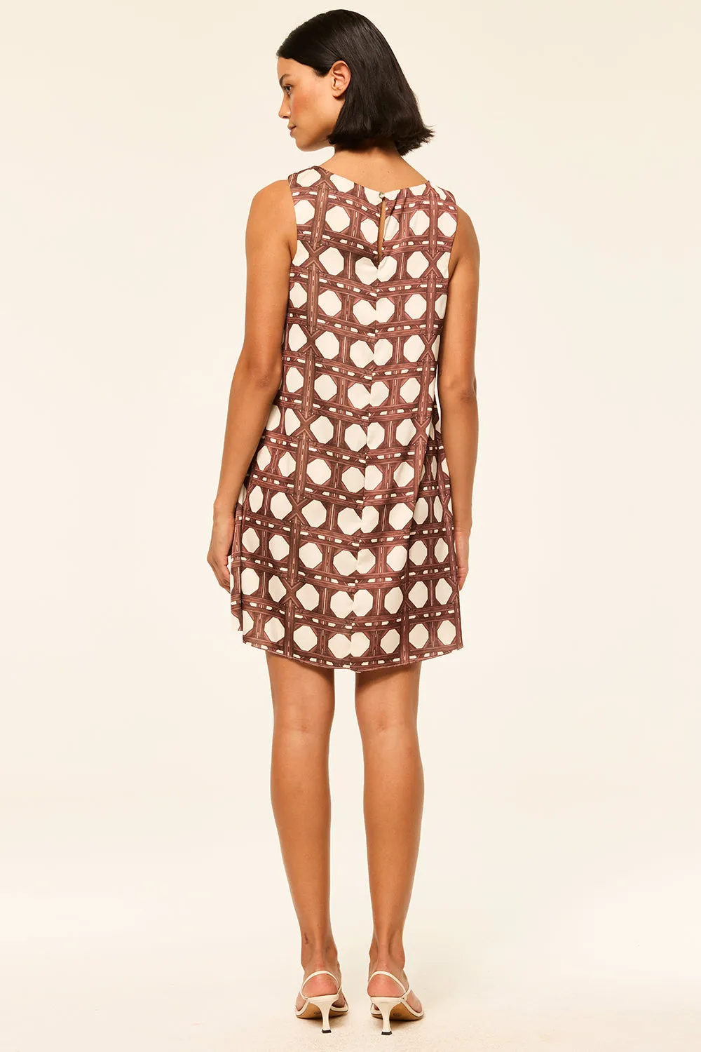Jonah Dress Chocolate Rattan by Misa