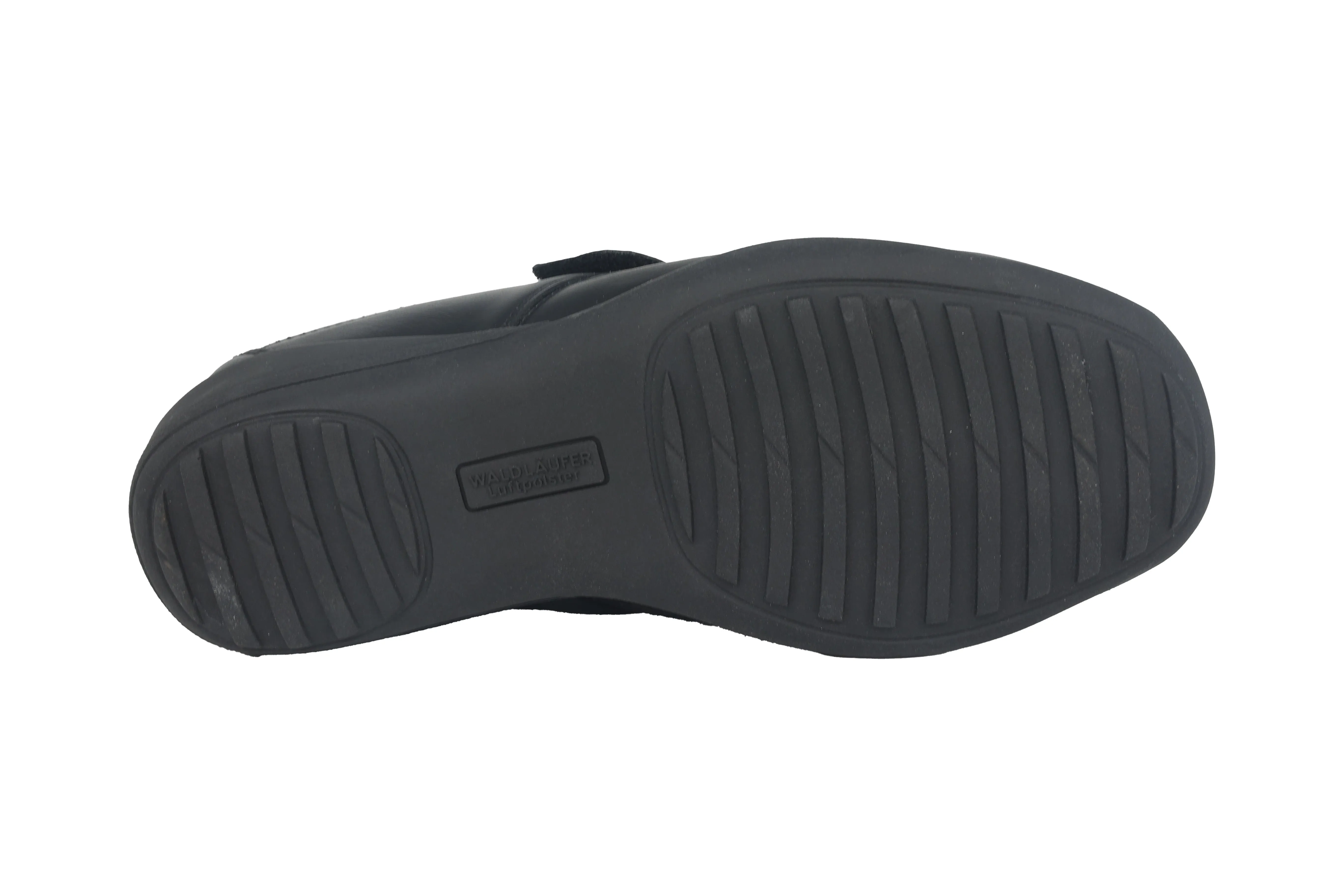 'Katja' women's very wide fit (K) strap shoe - Black