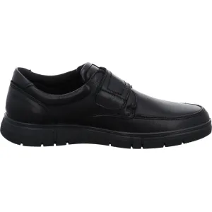 'Loris' men's strap shoe - black