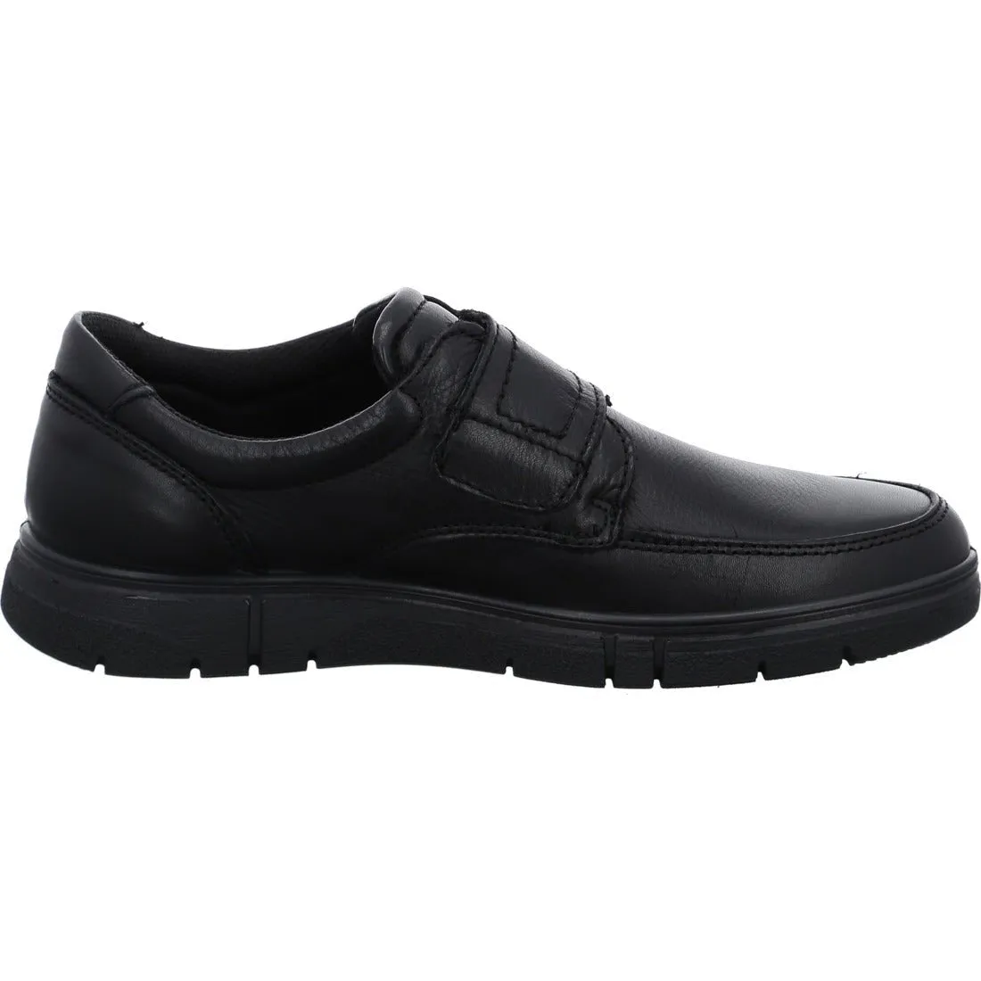 'Loris' men's strap shoe - black