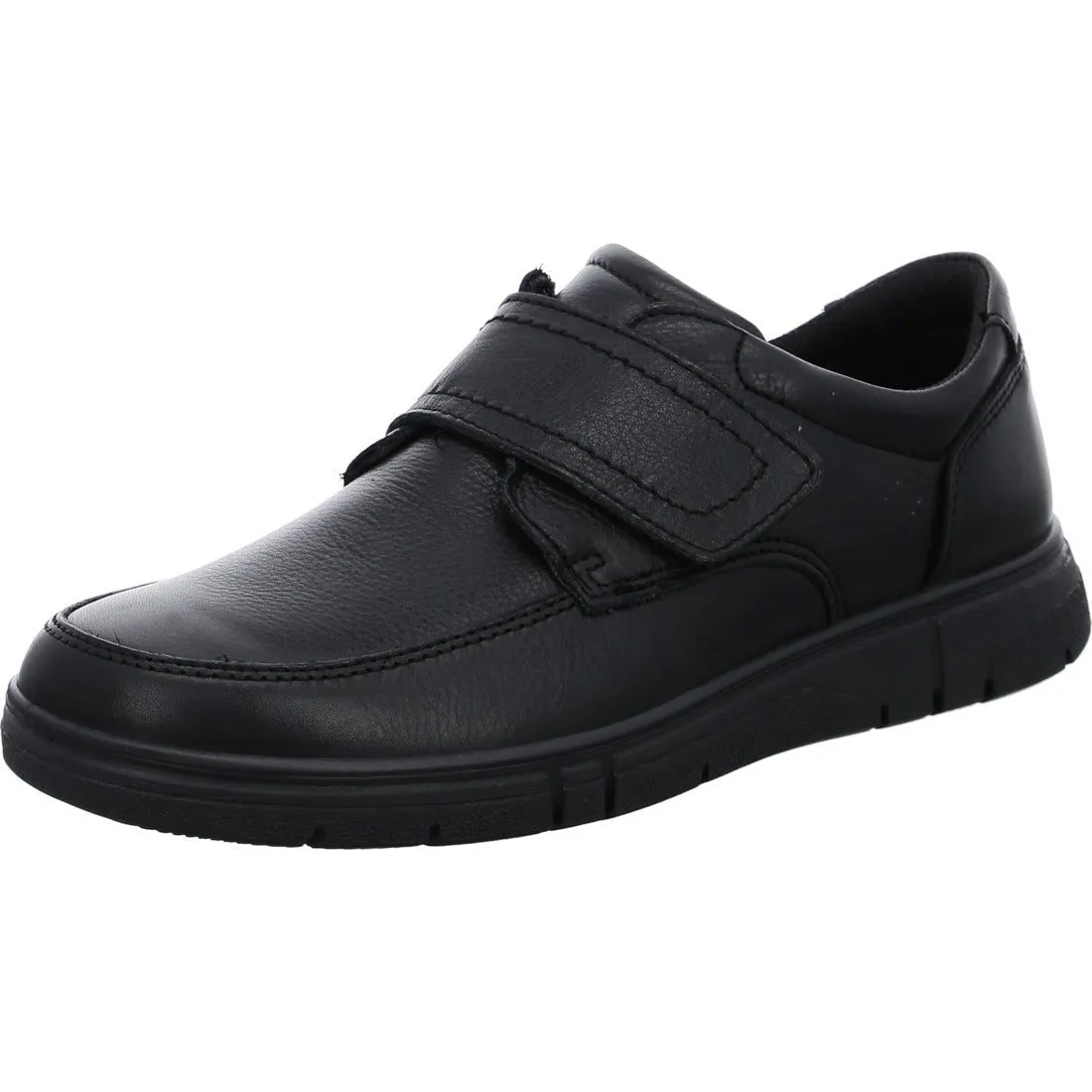 'Loris' men's strap shoe - black