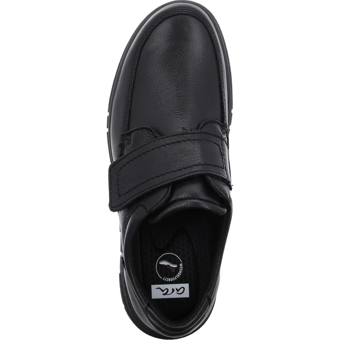'Loris' men's strap shoe - black