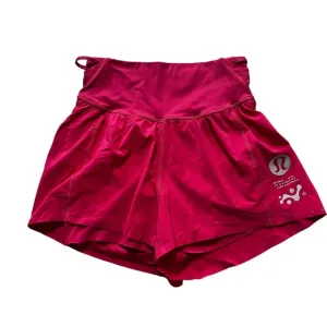 Lululemon Pink Nulux Road to Trail High-Rise Shorts Size 4