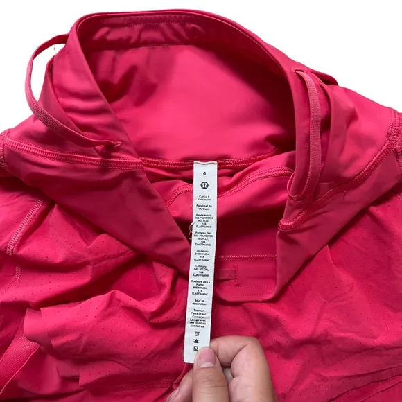 Lululemon Pink Nulux Road to Trail High-Rise Shorts Size 4