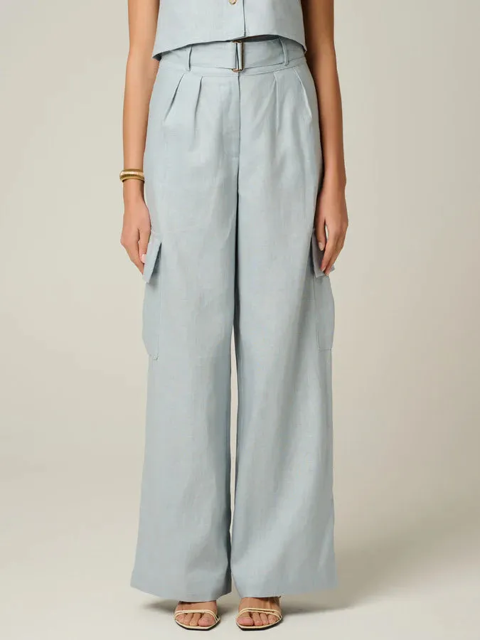 Maggie Pant Dusty Blue Pant