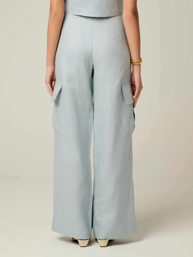 Maggie Pant Dusty Blue Pant