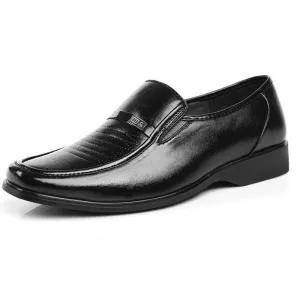 Man Dress Flats Fashion Comfortable Black Shoes for Men Spring Autumn size 38-44 XMP088