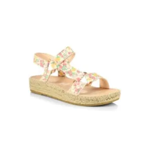 MANEBI LoveShackFancy x Manebi Women's Espadrille Hiking Sandals, Fruity Punch, 37
