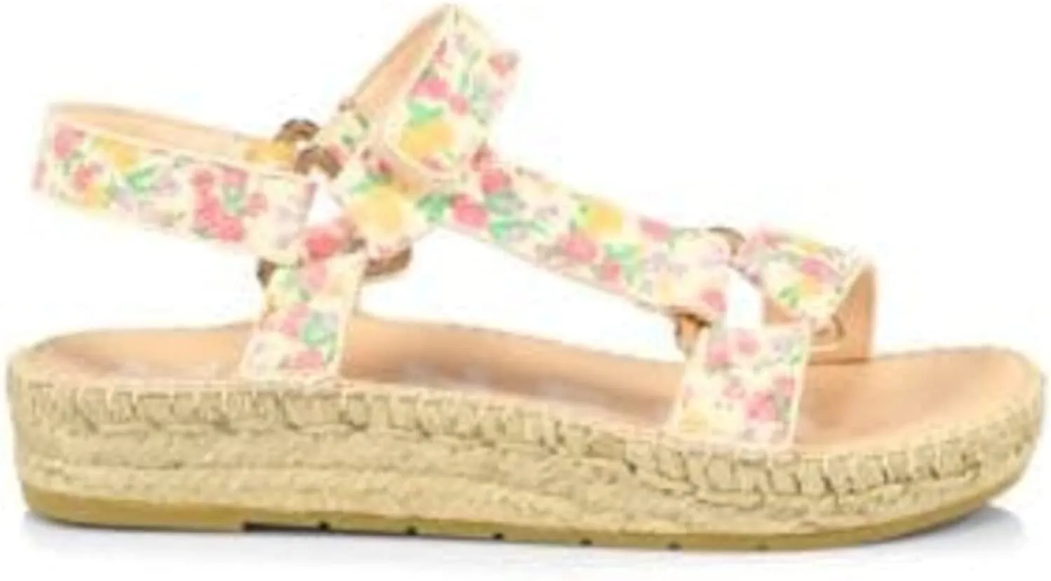 Manebi LoveShackFancy x Manebi Women's Espadrille Hiking Sandals, Fruity Punch, 40, 9.5