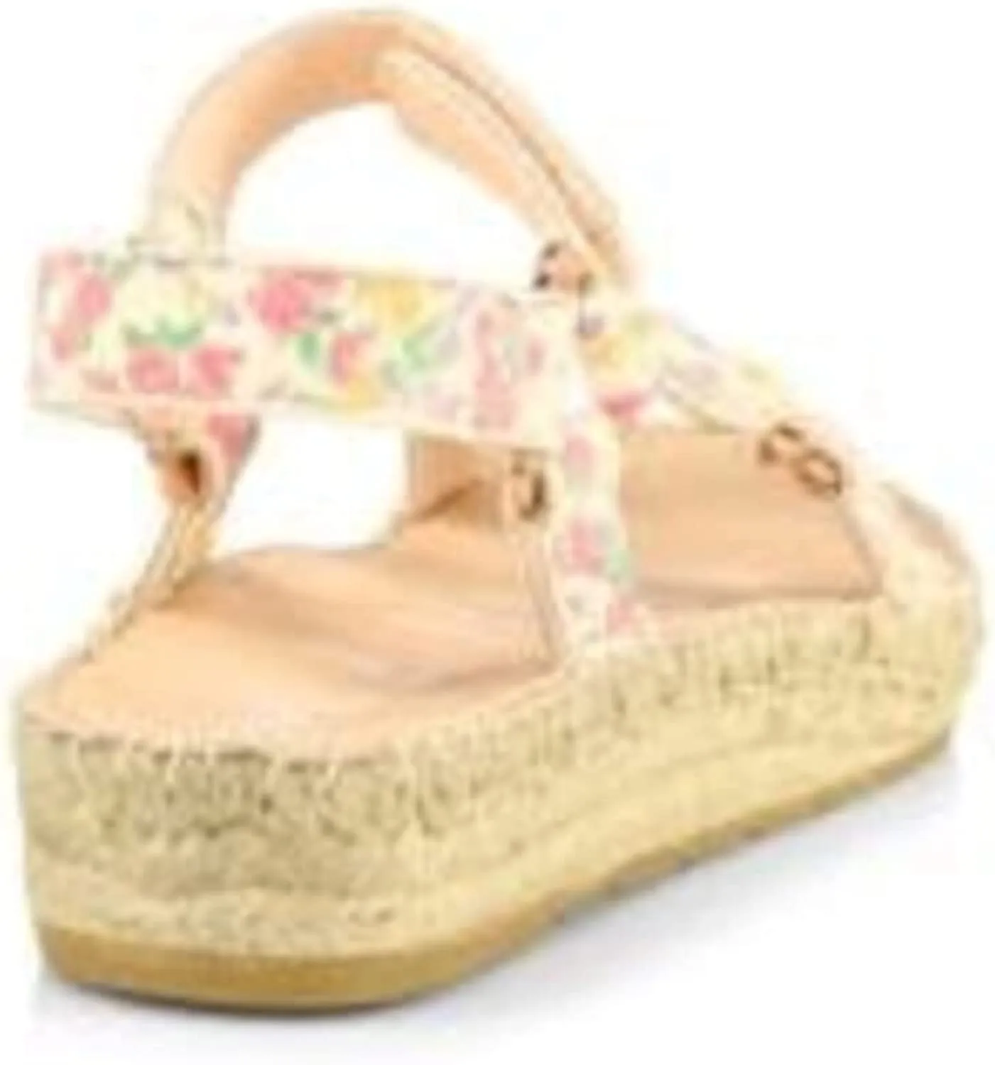 Manebi LoveShackFancy x Women's Espadrille Hiking Sandals, Fruity Punch, 36