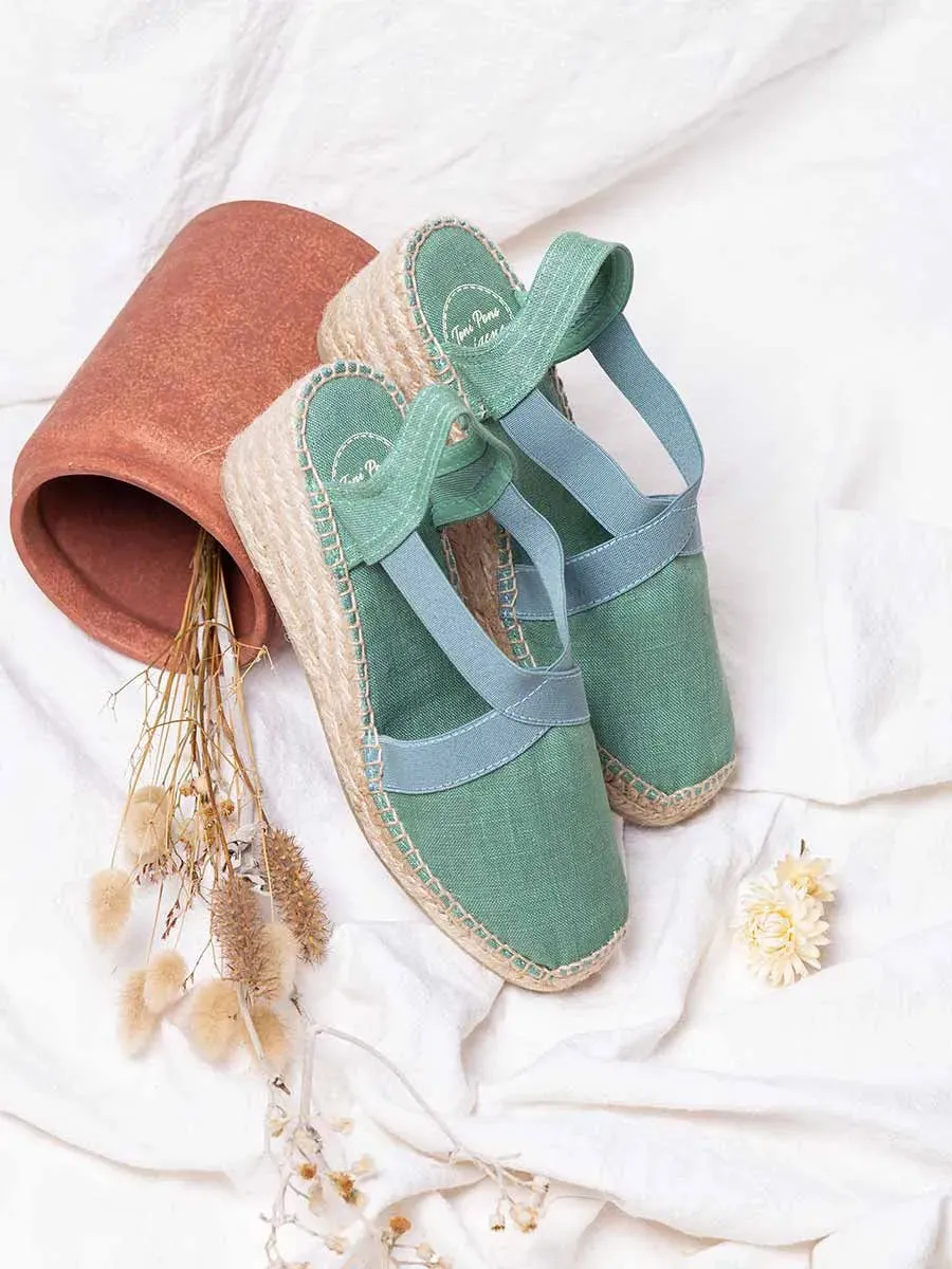 Medium wedge vegan espadrilles - TER