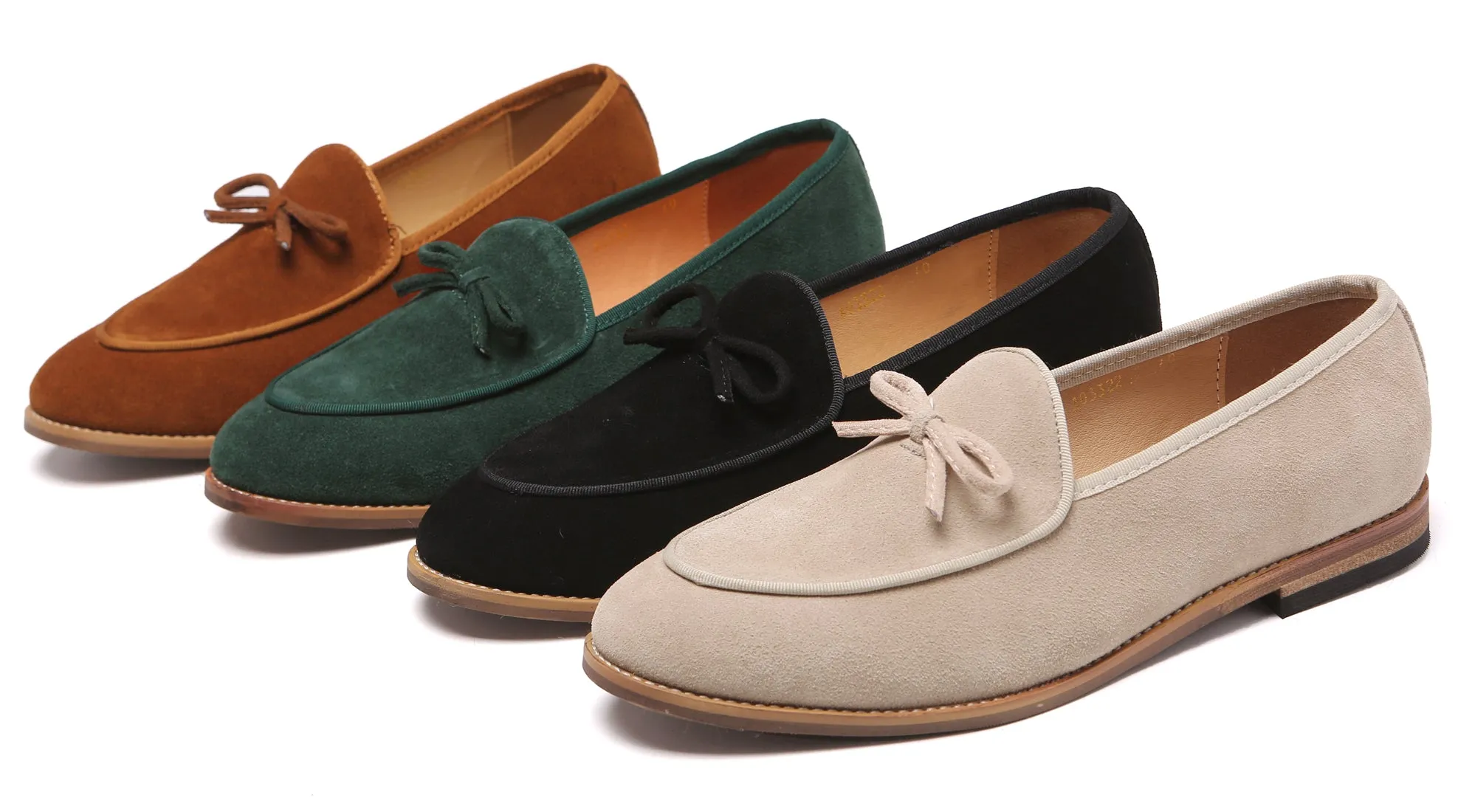 Men's Casual Bow Loafers Flats