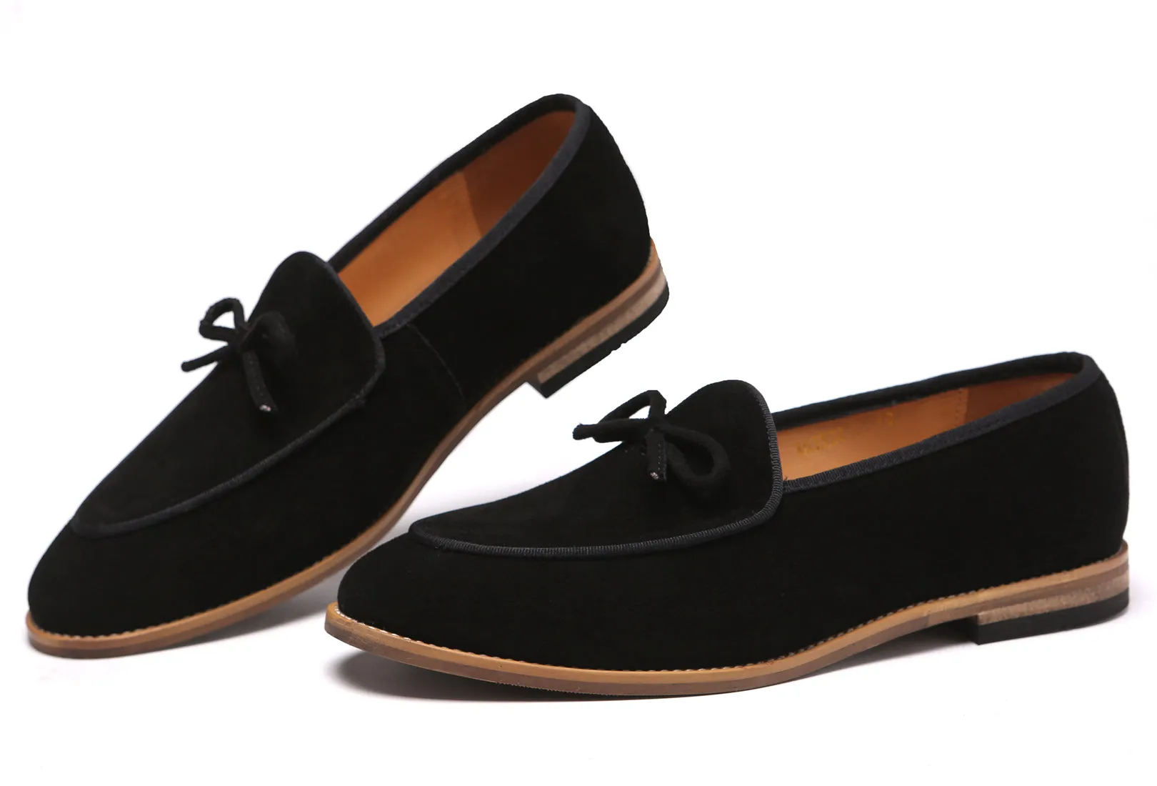 Men's Casual Bow Loafers Flats