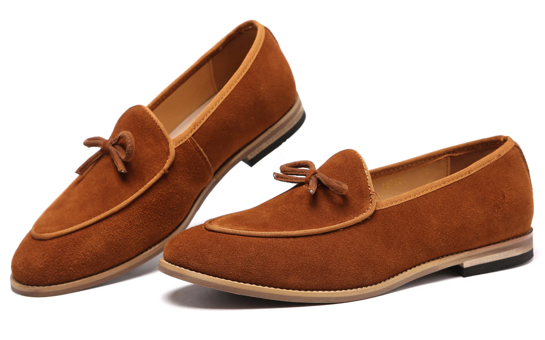 Men's Casual Bow Loafers Flats