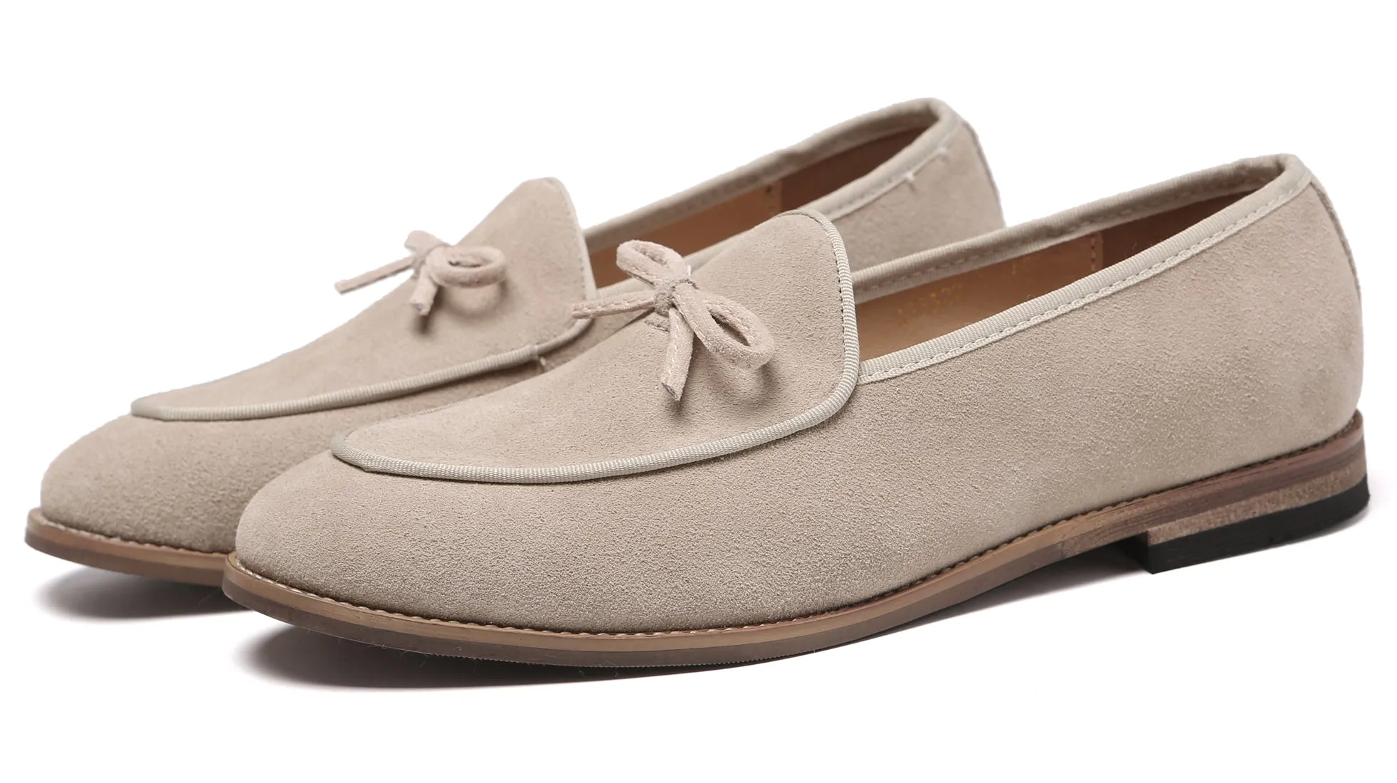 Men's Casual Bow Loafers Flats