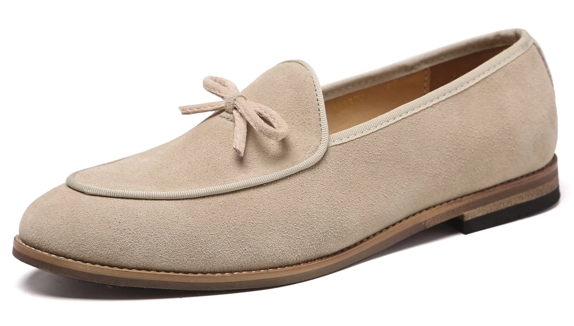 Men's Casual Bow Loafers Flats