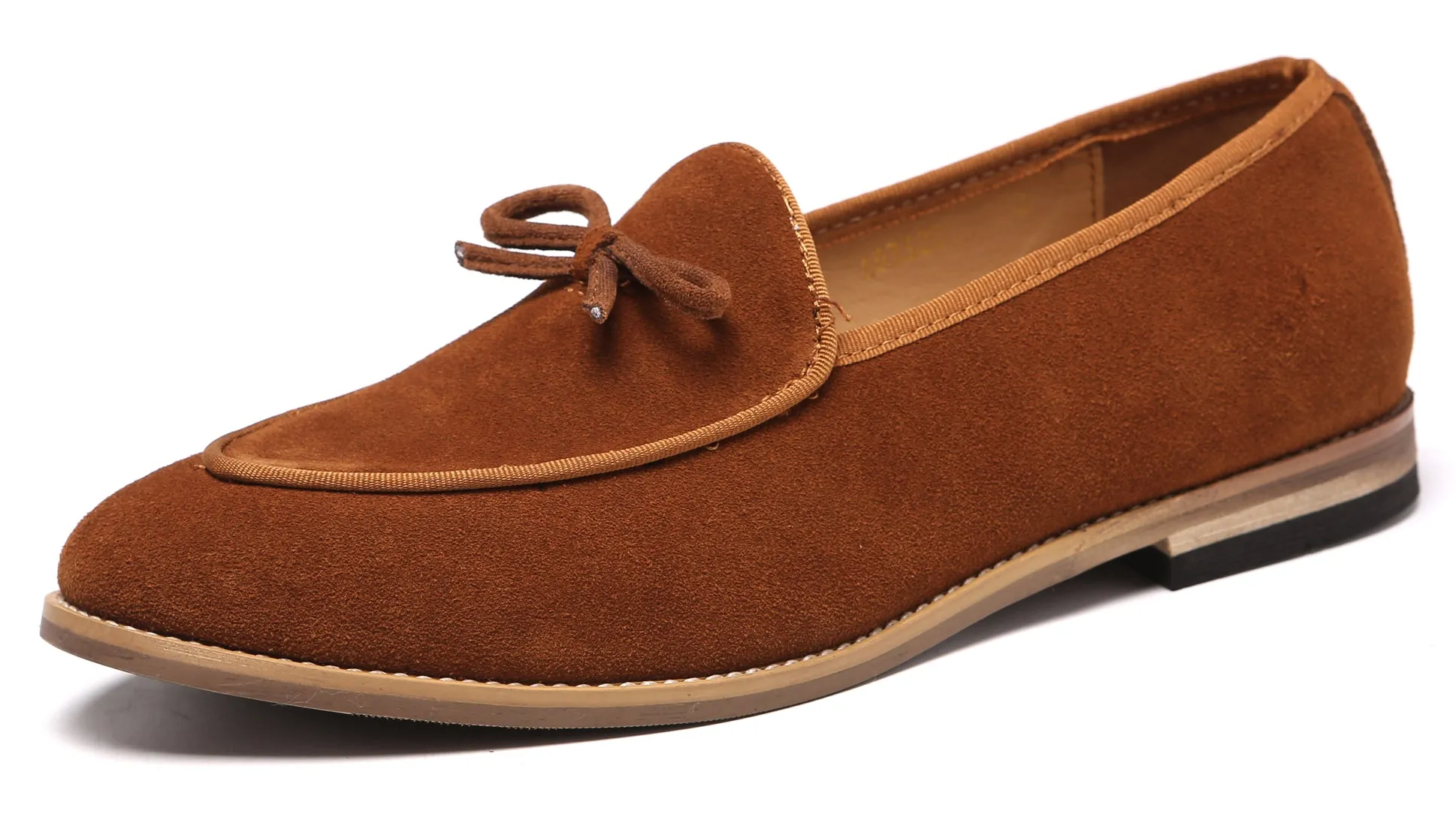 Men's Casual Bow Loafers Flats