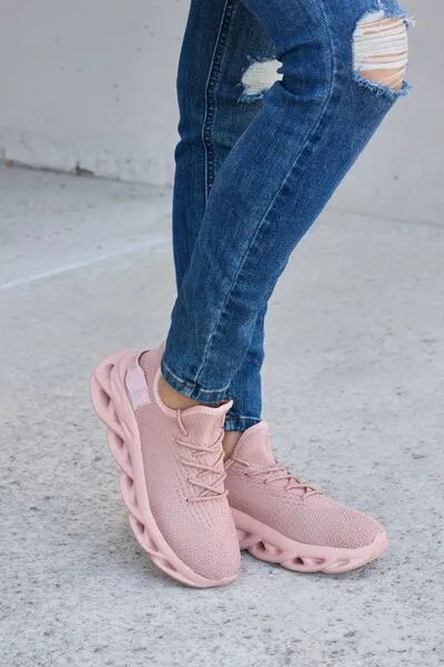 Mesh Lace-Up Sneakers