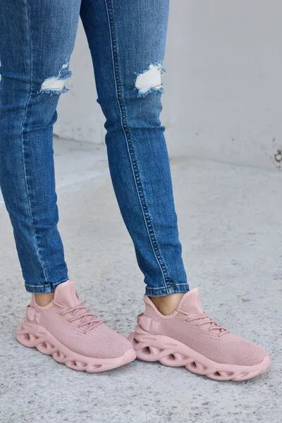 Mesh Lace-Up Sneakers