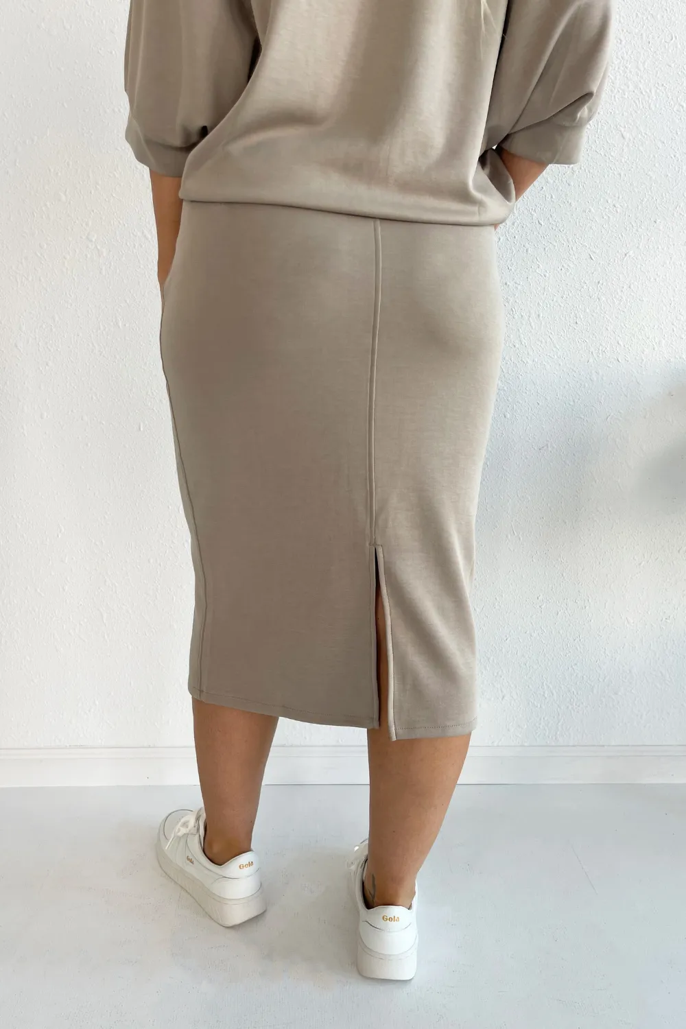 Midi Length Skirt