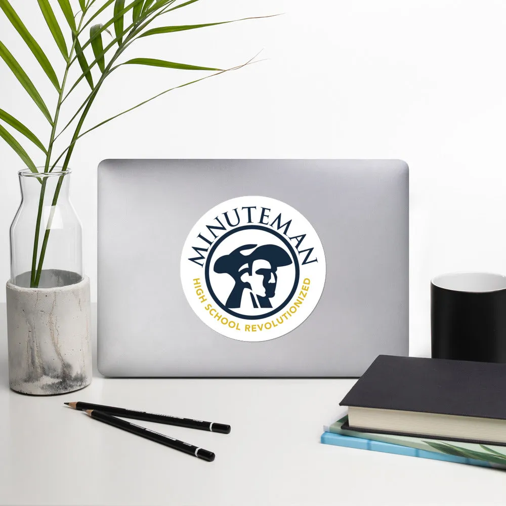 Minuteman Bubble-Free Stickers