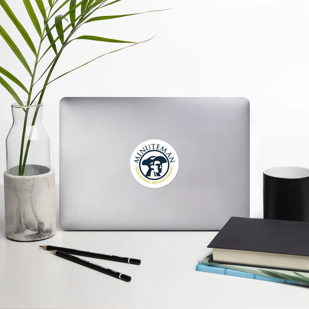 Minuteman Bubble-Free Stickers