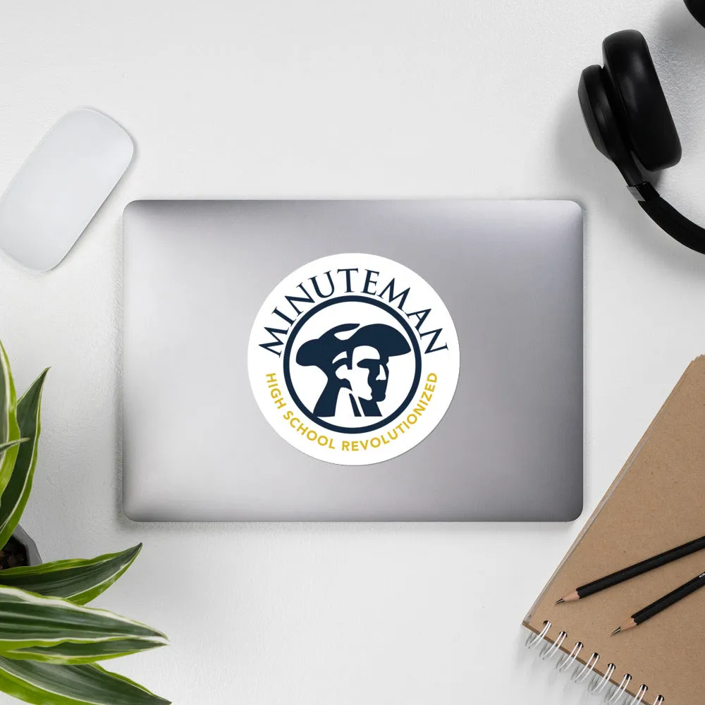 Minuteman Bubble-Free Stickers