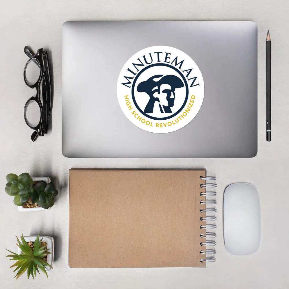 Minuteman Bubble-Free Stickers