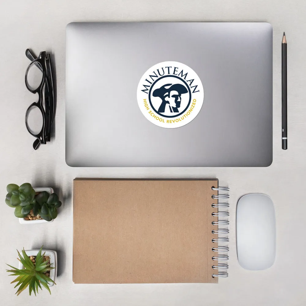Minuteman Bubble-Free Stickers