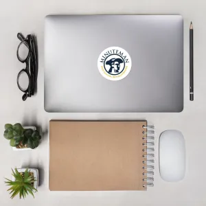 Minuteman Bubble-Free Stickers