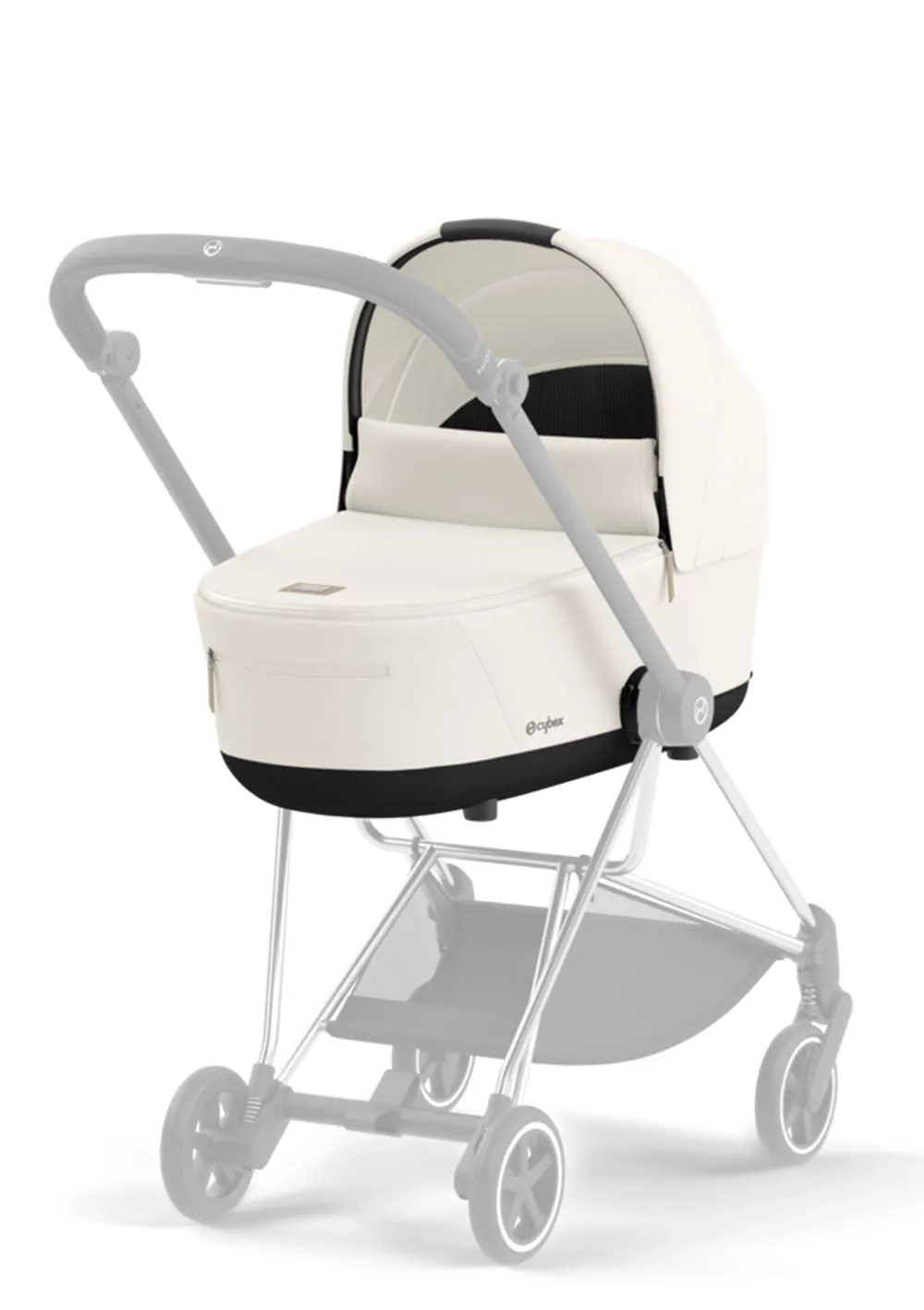 Mios Babywanne Lux Carry Cot 'Comfort' Off White