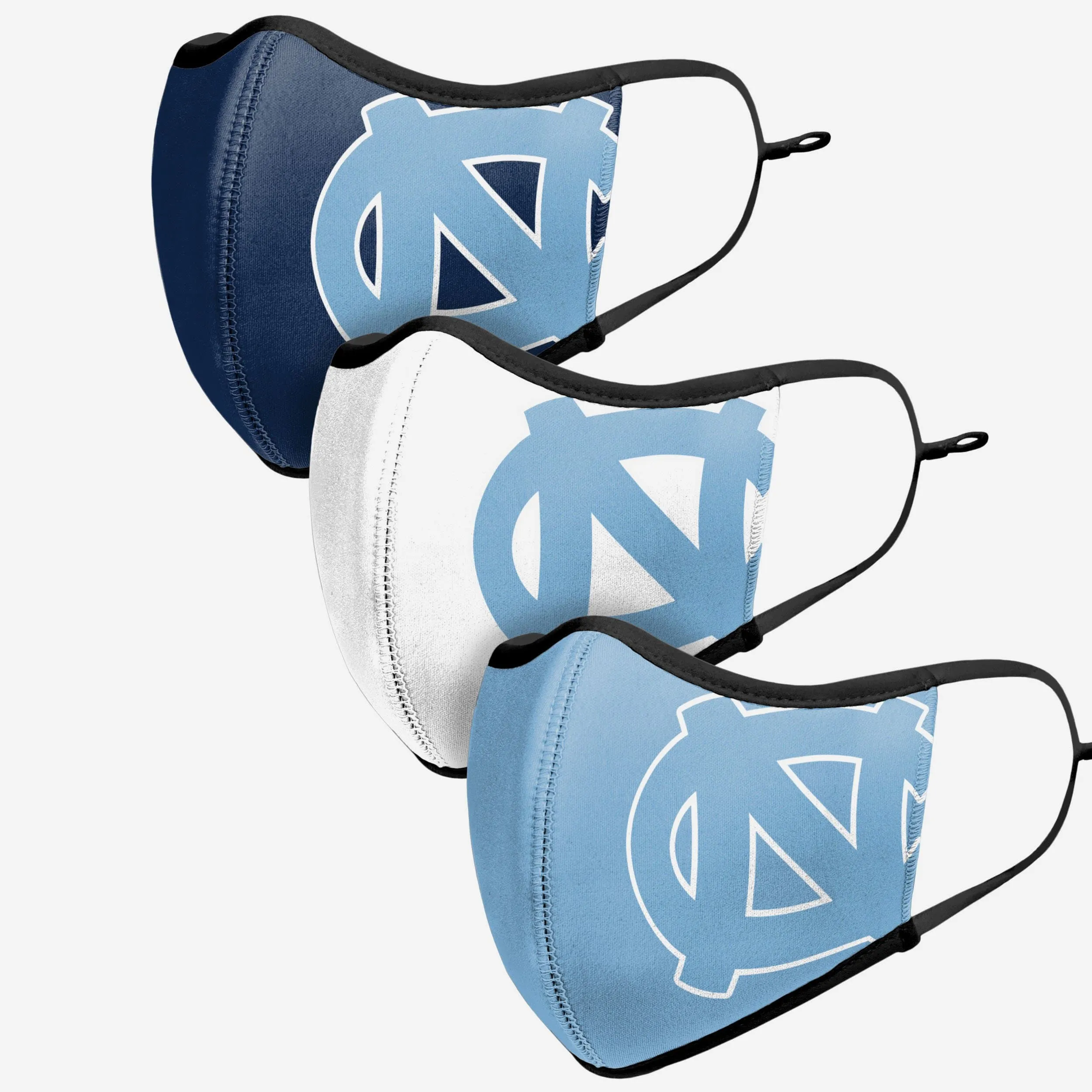 North Carolina Tar Heels Sport 3 Pack Face Cover