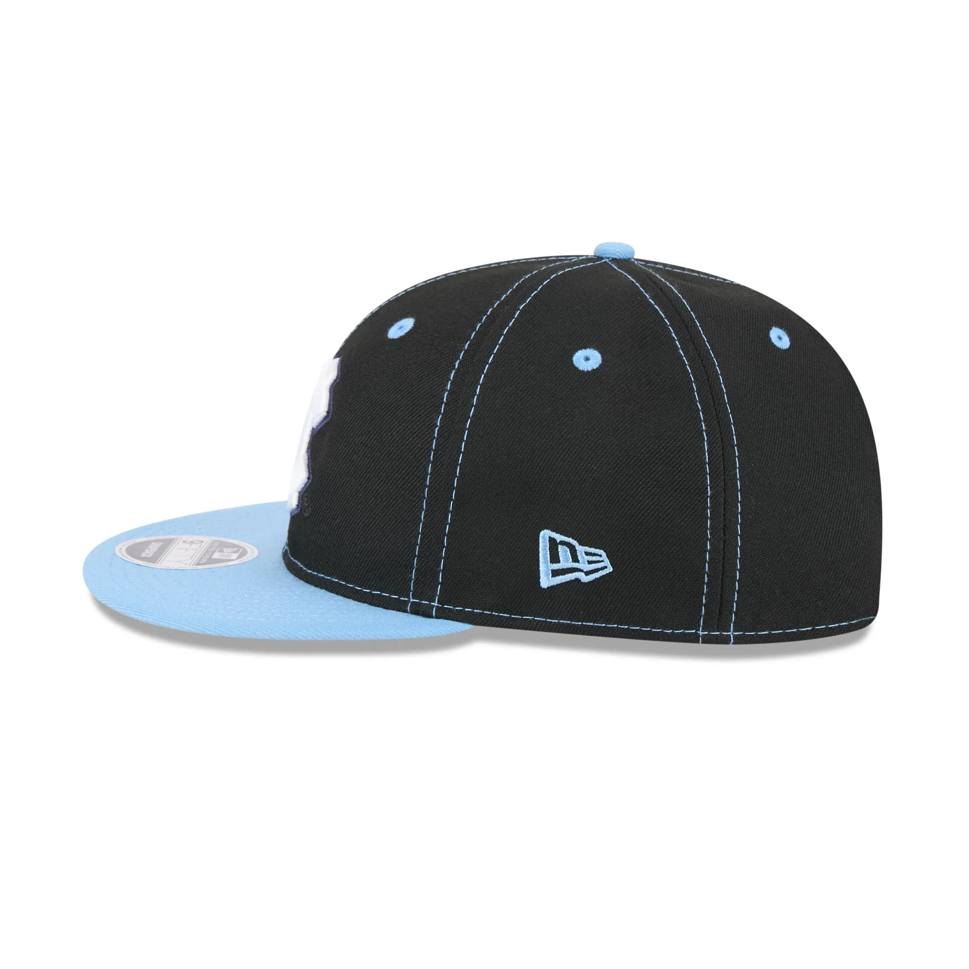 North Carolina Tar Heels Tournament Side Patch Retro Crown 9FIFTY Strapback Hat