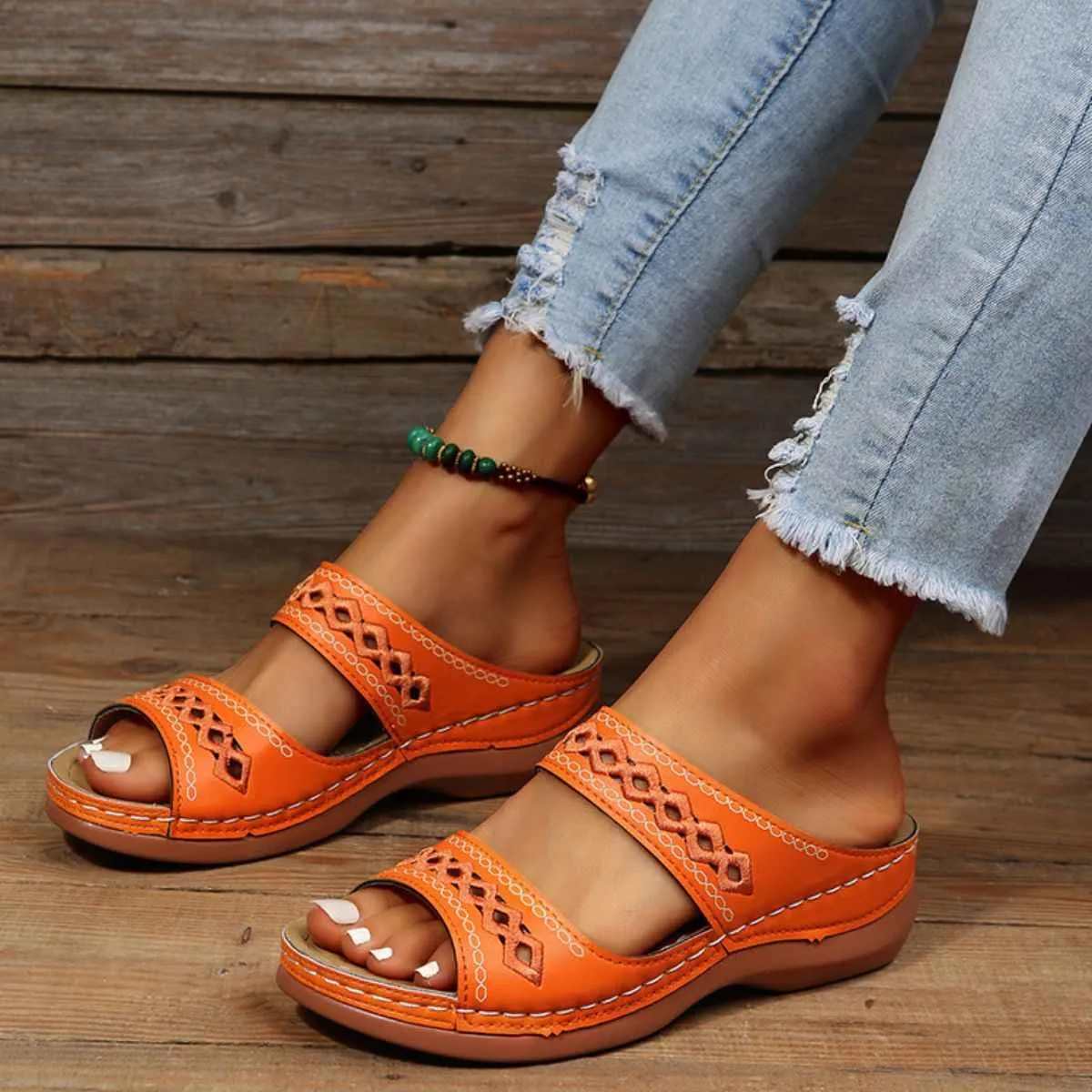 Open Toe Flats Sandals for Comfort and Style