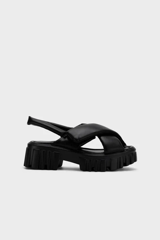 PADDED PLATFORM SANDAL