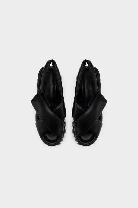 PADDED PLATFORM SANDAL