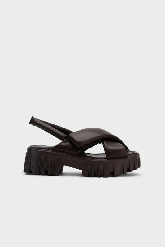 PADDED PLATFORM SANDAL
