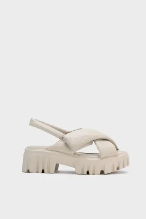 PADDED PLATFORM SANDAL