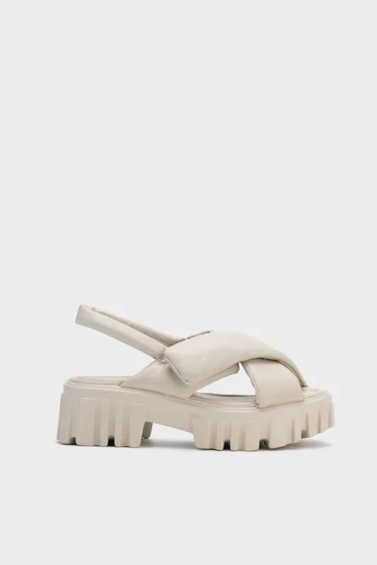PADDED PLATFORM SANDAL