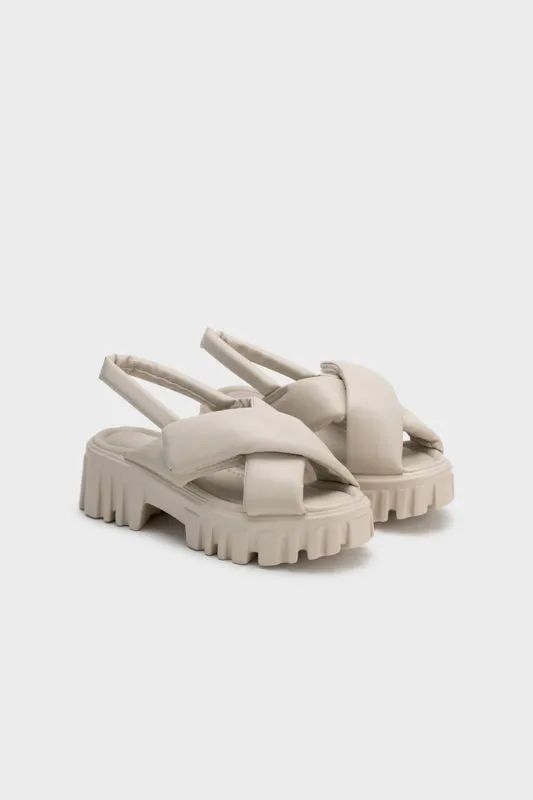 PADDED PLATFORM SANDAL