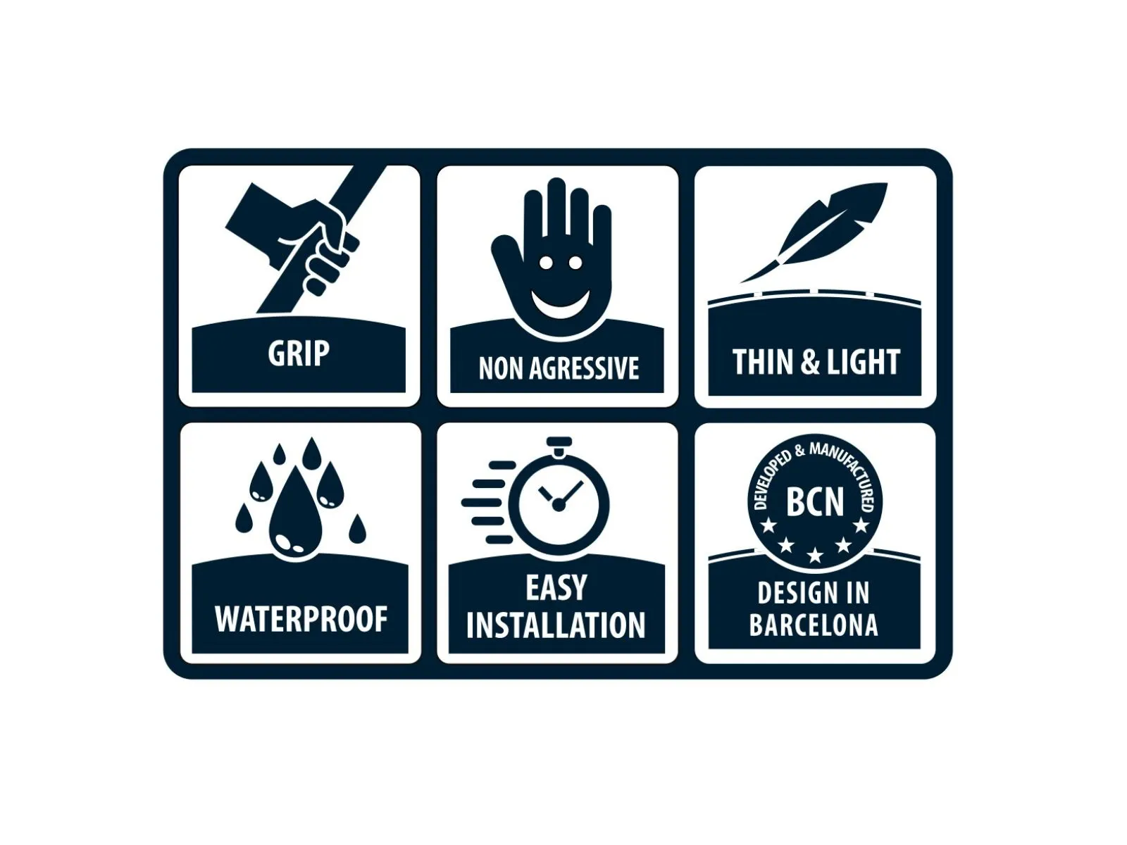 Paddle Grip Hexa