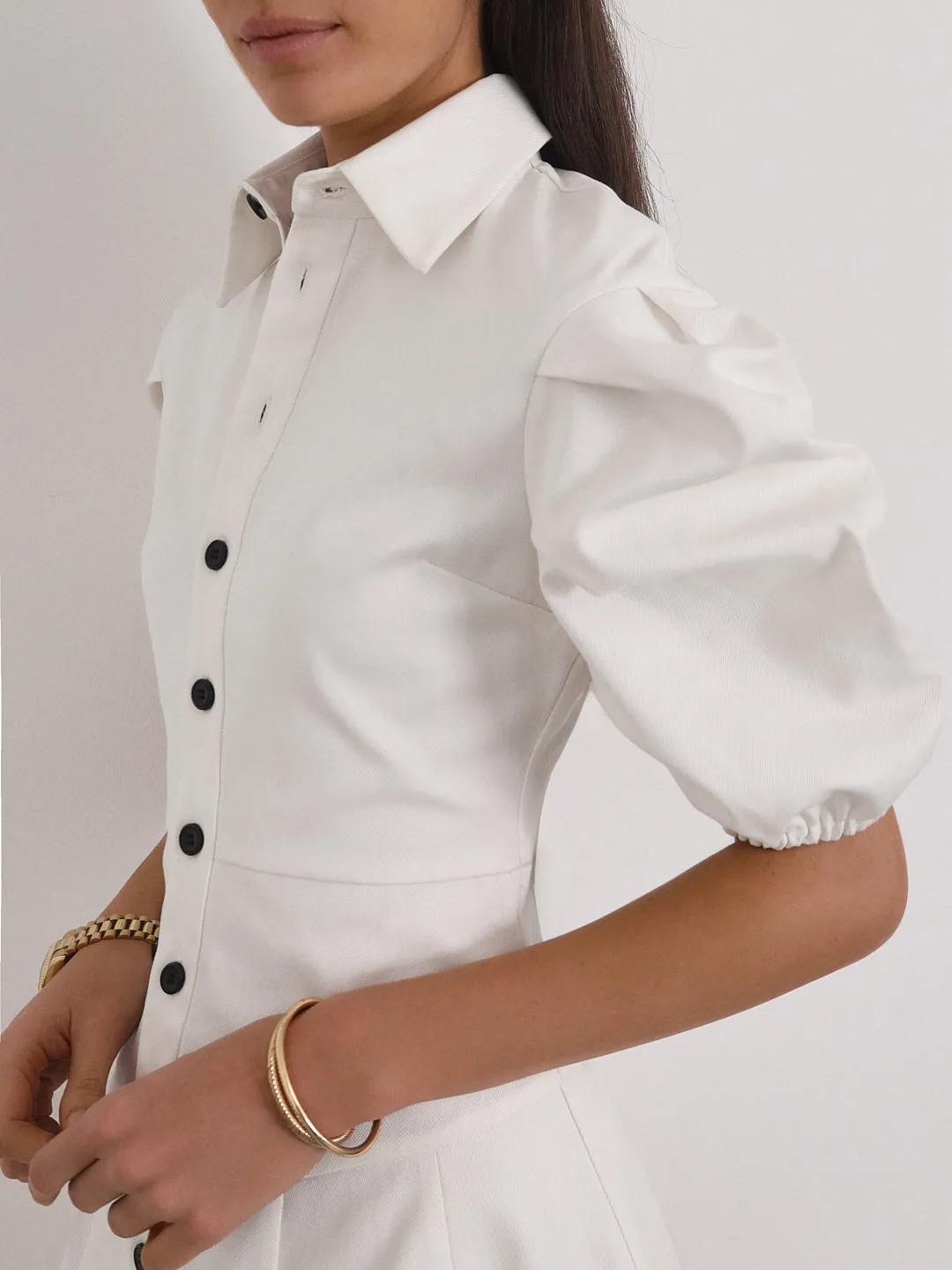 Paloma City Day Dress | Ivory