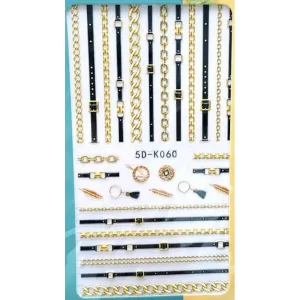 Pasties Textured 5D Decals - Chains