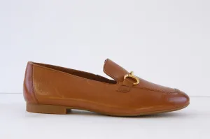 PAUL GREEN - 2596-23X FLAT LOAFER - TAN LEATHER