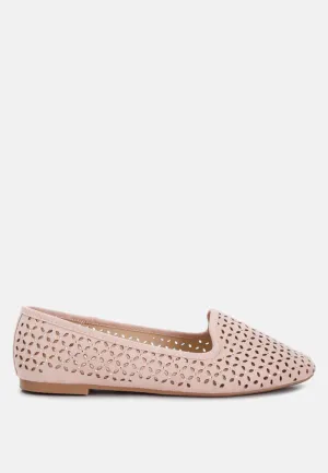 Perforated Ballerinas By Ruw
